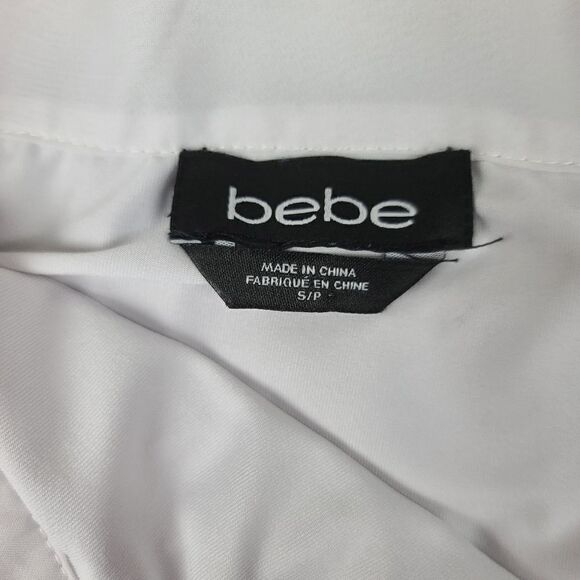 Bebe Pleated Colorblock Maxi Skirt size S - Picture 6 of 7